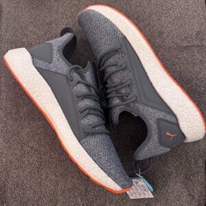 Puma NRGY Neko Knit Mens Running Shoes Gray SoftFoam Size 10.5 New With Box